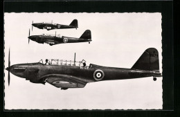 AK Fairey Battle, Flugzeuge In Der Luft  - 1939-1945: 2. Weltkrieg
