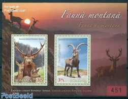 Romania 2012 Joint Issue With Spain, Special S/s, Mint NH, Nature - Various - Animals (others & Mixed) - Deer - Joint .. - Nuovi