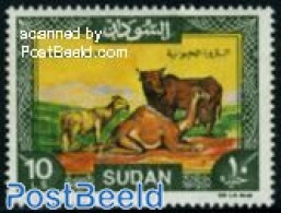 Sudan 1991 Stamp Out Of Set, Mint NH, Nature - Animals (others & Mixed) - Camels - Cattle - Sudan (1954-...)