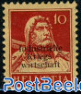 Switzerland 1918 Stamp Out Of Set, Unused (hinged) - Neufs
