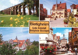 72639679 Bietigheim-Bissingen Viadukt Rathaus Altstadt Unteres Tor Brunnen Altst - Bietigheim-Bissingen