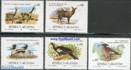 Argentina 1984 Animals 5v, Mint NH, Nature - Animals (others & Mixed) - Birds - Ducks - Unused Stamps
