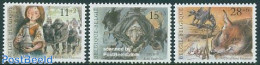 Belgium 1992 Legends 3v, Mint NH, Nature - Animals (others & Mixed) - Art - Fairytales - Ungebraucht