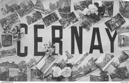 68700 CERNAY Multivues En Cartes Postales - Cernay