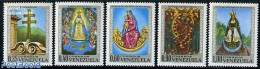 Venezuela 1970 Religion 5v, Mint NH, Religion - Religion - Venezuela