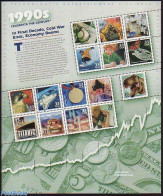 United States Of America 2000 1990s 15v M/s, Mint NH, History - Nature - Science - Sport - Transport - Militarism - Bi.. - Unused Stamps
