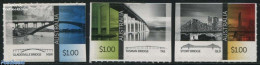 Australia 2016 Bridges 3v S-a, Mint NH, Art - Bridges And Tunnels - Unused Stamps