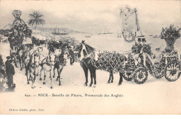 NICE - Bataille De Fleurs, Promenade Des Anglais - Très Bon état - Marchés, Fêtes