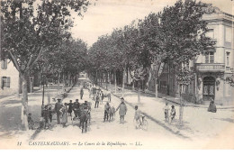 CASTELNAUDAURY - Le Cours De La République - Très Bon état - Castelnaudary