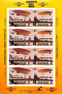 Korea, North 1983 Luposta M/s, Imperforated, Mint NH, Transport - Zeppelins - Zeppelins