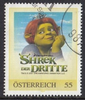 AUSTRIA 38,personal,used,hinged,Shrek - Persoonlijke Postzegels