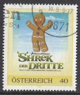 AUSTRIA 41,personal,used,hinged,Shrek - Persoonlijke Postzegels