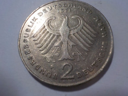 ALLEMAGNE   2 Deutche Mark  1971 - 2 Marchi