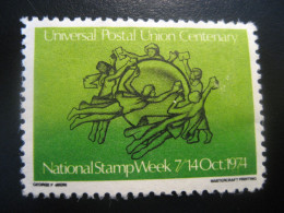 UPU Union Postal Union Centenary 1974 Poster Stamp Vignette USA Label - UPU (Union Postale Universelle)