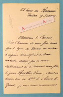 ● L.A.S Eugène BARTHES à Bord Du Cuirassé Brennus - Toulon Circa 1903 - Louis Le Grand - Né à Brest - Lettre Marine - Politiques & Militaires