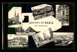 75 - PARIS - 13EME - TOUT PARIS - SOUVENIR DU XIIIE ARRONDISSEMENT - EDITEUR FLEURY - District 13