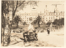 Nice * Hôtel Excelsior Régina * Automobile Voiture Ancienne * Photo Ancienne Format 10.6x8cm - Cafés, Hotels, Restaurants