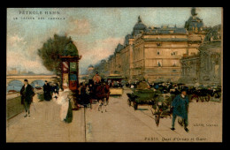 ILLUSTRATEURS - PARIS - LOIR LUIGI - QUAI D'ORSAY ET GARE - Loir