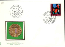 Suisse Poste Obl Yv: 880 Bundesfeier Kanton Aarbau (TB Cachet à Date) 1-8-71 - Storia Postale