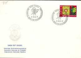 Suisse Poste Obl Yv: 875 Naba Nationale Briefmarkenaustellung (TB Cachet à Date) - Brieven En Documenten