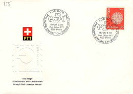 Suisse Poste Obl Yv: 855 Philympia London (TB Cachet à Date) - Storia Postale