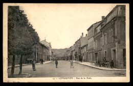 54 - LONGUYON - RUE DE LA HALLE - CAFE DE L'HOTEL DE VILLE - VOIR ETAT - Longuyon