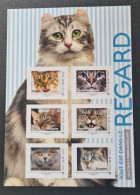 Chat, Carnet De Timbres Neufs. - Chats Domestiques