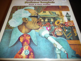 DISQUE VINYL 33 T PROFESSOR LONGHAIR - HOUSE OF THE BLUES VOL 6 - DEDICACE PAR DE NOMBREUX MUSICIENS A IDENTIFIER - Blues