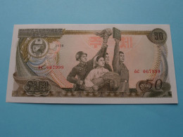 50 Won - 1978 ( For Grade, Please See Photo ) UNC > North Korea ! - Corée Du Nord