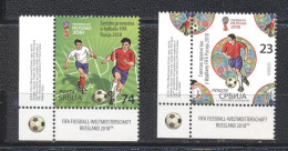 Serbie 2018-FIFA World Cup ,Russia Set (2v) - 2018 – Rusland