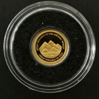 5 DOLLARS OR 2011 BE LA PYRAMIDE DE KHEOPS ILES SALOMON / GOLD / 0.5g Or 585 + CERTIFICAT - Solomoneilanden