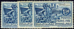 Séries Coloniales1931 Exposition Coloniale De Paris 103 Timbres Qualité:** Cote:1080 - 1931 Exposition Coloniale De Paris
