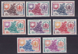 Séries Coloniales1968 O.M.S 8 Timbres Qualité:** Cote:173 - Non Classés