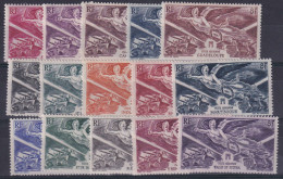 Séries Coloniales1946 Anniversaire De La Victoire 15 Timbres Qualité:** Cote:34 - 1946 Anniversaire De La Victoire