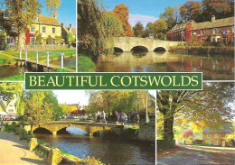 SCENES FROM THE COTSWOLDS, GLOUCESTERSHIRE, ENGLAND. UNUSED  POSTCARD My9 - Autres & Non Classés