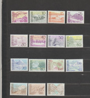 Liechtenstein 1972-73 Landscapes ** MNH - Nuevos