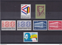 PAYS BAS 1969 Yvert 886-887 + 893-895 + 899 + 905 NEUF** MNH Cote : 6 Euros - Ongebruikt