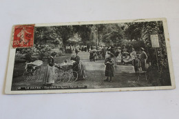 Le Havre Une Allee Du Square Saint Rock Animee Enfants Nourisses 1907 Petite Carte - Square Saint-Roch