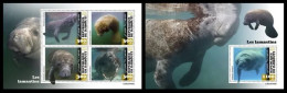 Djibouti  2023 Manatees. (409) OFFICIAL ISSUE - Altri & Non Classificati