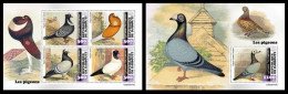 Djibouti  2023 Pigeons. (415) OFFICIAL ISSUE - Duiven En Duifachtigen