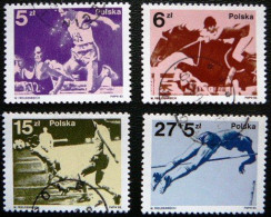 (dcos-384)  Poland  -  Pologne  - Polen         Mi 2862-65       Yv  2675-78       1983 - Usati