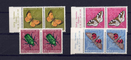 8 Timbres Suisses Pro Juventute 1957 - Neufs