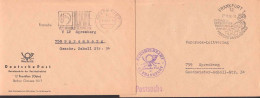 Frankfurt Postsache MWSt. 10 Jahre Halbleiterwerk, SSt. Postzeitungsvertrieb - Franking Machines (EMA)