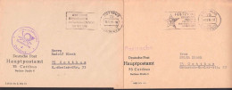 Postsache Cottbus Mit MWSt. Deine Stimme Den Kanditaten, Festival Sowjetischen Kino- Und Fernsehfilms - Franking Machines (EMA)