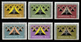 PORTUGAL  -   1962.  Y&T N° 898 à 903 **.  Scoutisme.  Série Complète. - Unused Stamps