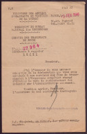 LETTRE A EN TETE DU MINISTERE DES ANCIENS COMBATTANTS DU 13 FEVRIER 1946 - Documents