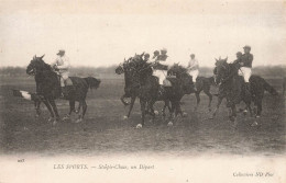 Hippisme * Les Sports N°223 * Steeple Chase , Un Départ * Hippique Cheval Chevaux équitation Jockey - Horse Show