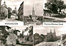 72636100 Muehlhausen Thueringen Frauentor Rabenturm Marienkirche Naherholungszen - Muehlhausen