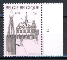 BE  2291  XX   ---- Pour Le Tourisme : Peer   --  N° De Planche 2 - 1981-1990