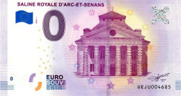 Billet Touristique - 0 Euro - France - Saline Royale D'Arc-et-Senans (2018-1) - Essais Privés / Non-officiels